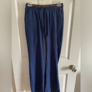 Navy scrub pants
